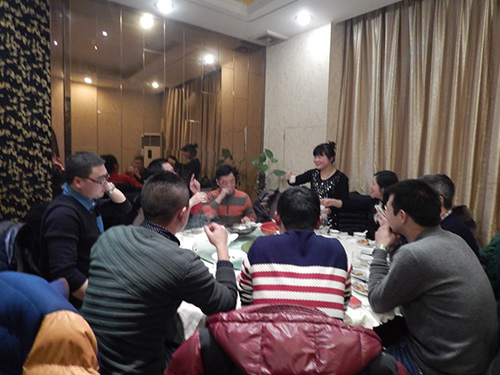 嘉洲净化年夜饭---欢聚一堂！
