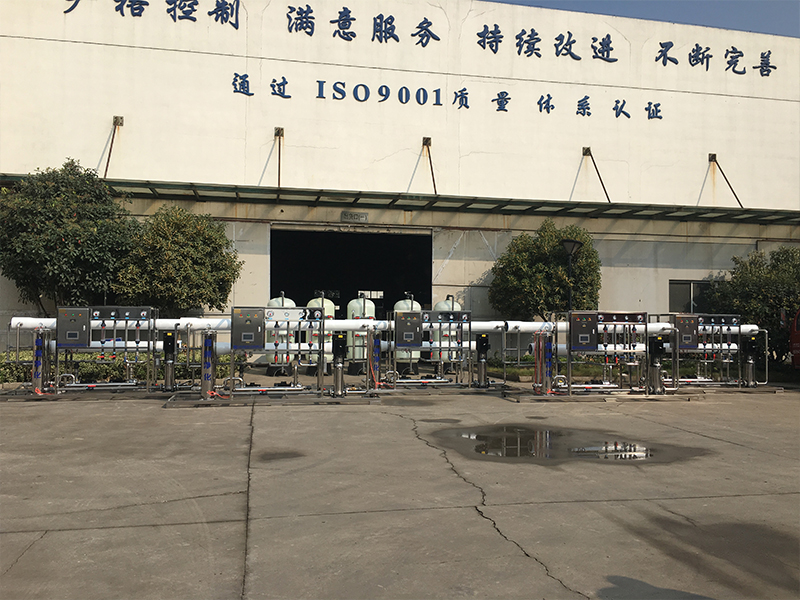 酒店楼宇集中供水：5T/H一级RO直饮水