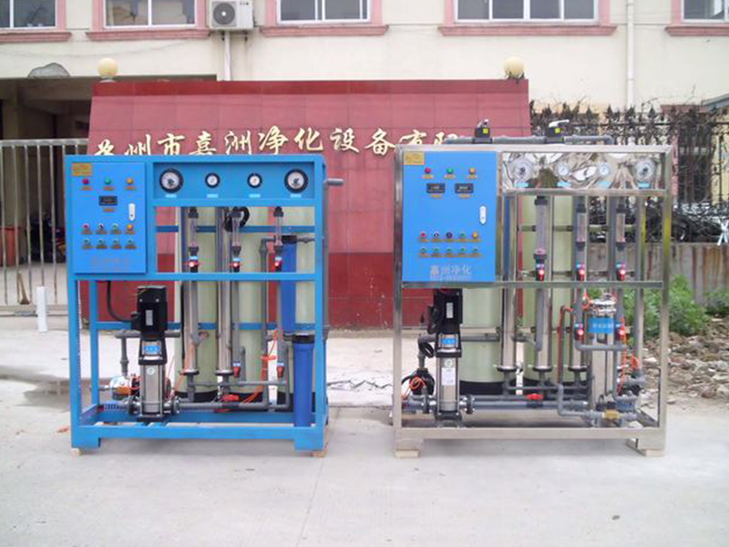 清洗用水:1T/H去离子水设备